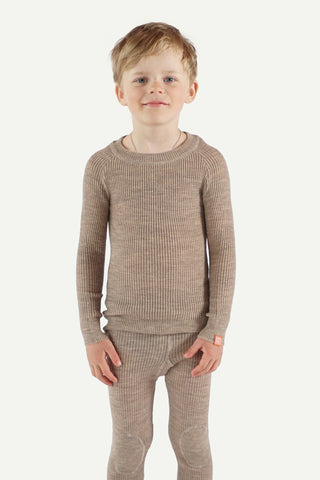 Lanullva Havbris 2.0 Ulltrøye Barn, Linen