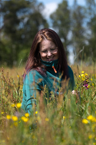 Lanullva Havbris 2.0 Ulltrøye Half Zip, Nordlys