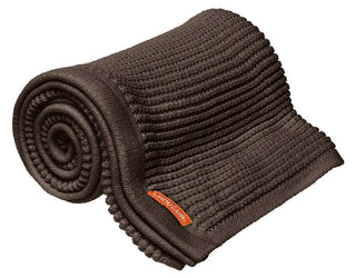 Lanullva Lyngstad Helseteppe Ull Baby, Brun Melert-Lanullva