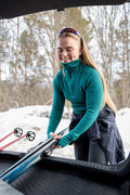 Havbris 2.0 Ulltrøye Half Zip, Nordlys