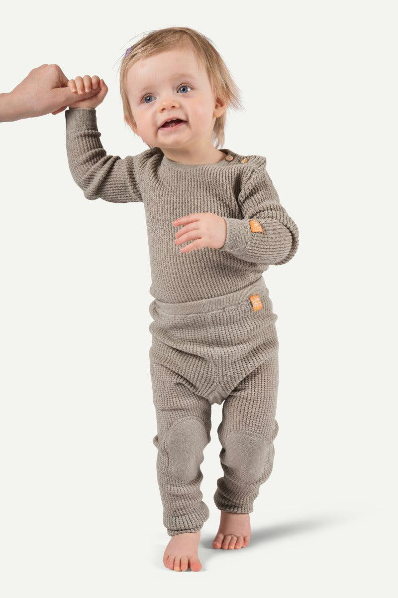 Lanullva Havbris 2.0 Ulltights Baby, Vinje Grå