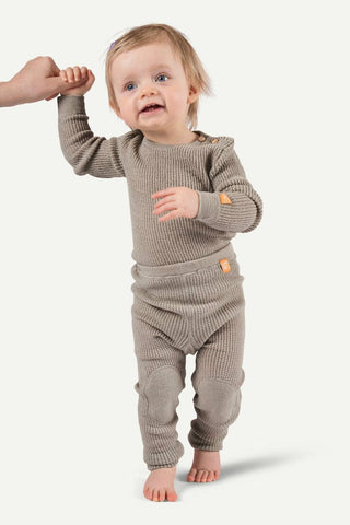 Lanullva Havbris 2.0 Ulltights Baby, Vinje Grå