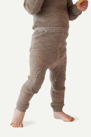 Lanullva Havbris 2.0 Ulltights Baby, Linen