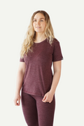 Basic T-Skjorte Dame, Solbær