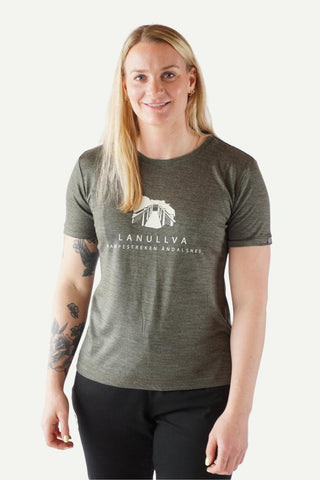 Basic T-Skjorte Print Åndalsnes Dame, Myr-Lanullva