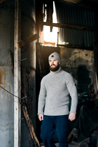 Lanullva Eilif Genser Unisex, Gråstein
