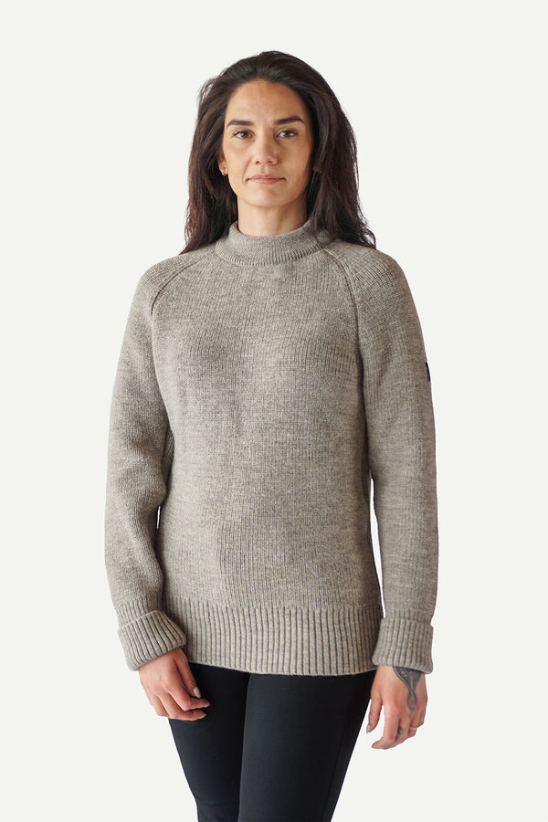 Lanullva Eilif Genser Crewneck, Gråstein