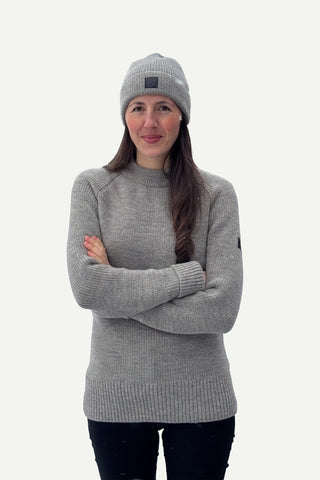 Lanullva Eilif Genser Crewneck, Gråstein