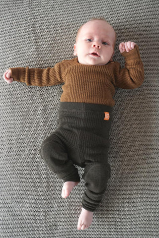 Havbris 2.0 Ulltights Baby, Taregrønn-Lanullva