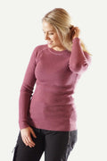 Havbris 2.0 Ulltrøye Crewneck, Lyng Rosa
