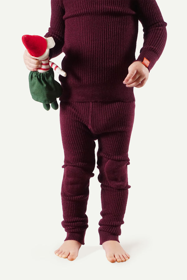 Lanullva Havbris 2.0 Ullstillongs Barn, Plomme