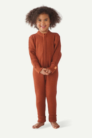 Hustadvika 2.0 Barnedress Zip, Naustrød-Lanullva