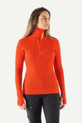 Hustadvika 2.0 Ullgenser Half Zip, Midnattsol