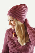 Hustadvika Ull Lue Ribbestrikk 2.0, Lyng Rosa