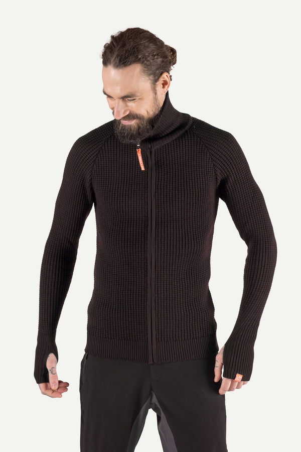 Lanullva Hustadvika 2.0 Ulljakke Zip, Bark
