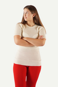 Havbris 2.0 Ull T-skjorte, Offwhite