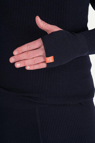 Lanullva Havbris 2.0 Half Zip, Nattblå