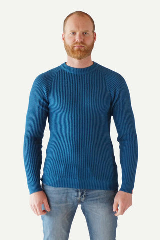 Lanullva Hustadvika 2.0 Crewneck , Arktis Blå